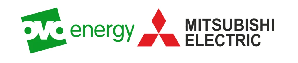 ovo mitsubishi air source heat pump savings