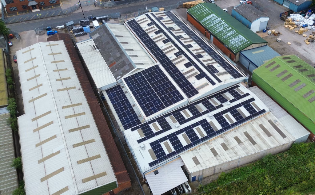 DT Industries Doncaster Solar Panels
